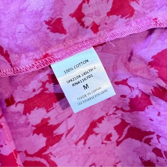 Karlie Pink Floral Blouse - Picture 5 of 9